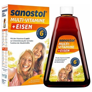 SANOSTOL plus Eisen Saft Produktbild