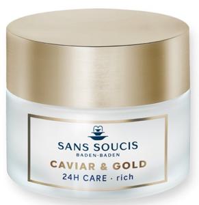 Sans Soucis Anti-Age Deluxe Caviar & Gold 24h Care Rich 50 ml produkt bild