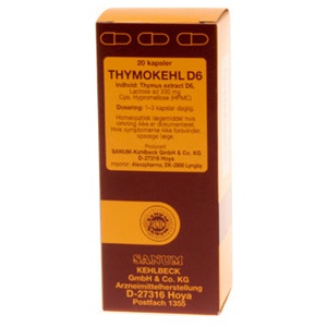 Sanum Thymokehl D6 Kapsler   20 kapsler produktbillede