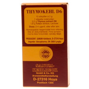 Sanum Thymokehl D6 Stikpiller produktbillede
