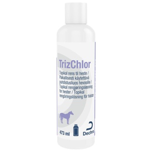 Sårtvätt Häst Dechra TrizChlor Equine Flush 473 ml produkt bild