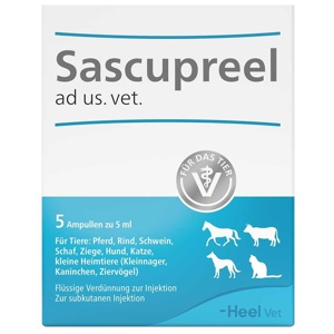SASCUPREEL ad us.vet.Ampullen Produktbild
