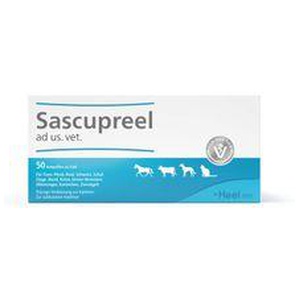 Sascupreel ad us.vet.Ampullen Produktbild