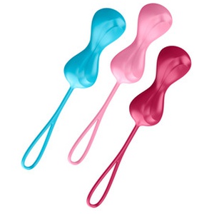 Satisfyer bækkenbundskugler træningssæt - 3 stk. produktbillede