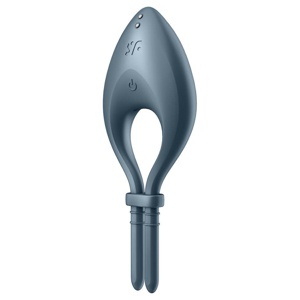 Satisfyer Bulls Eye Dark Blue Vibrerande Ring produkt bild