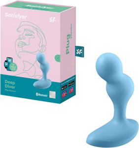 Satisfyer Deep Diver Connect App Blue, 1 st produkt bild