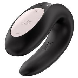 Satisfyer Double Joy Par Vibrator m. App Black - 1 stk. produktbillede