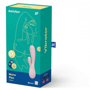 Satisfyer Mono Flex incl. Bluetooth and App Mauve produktbilde