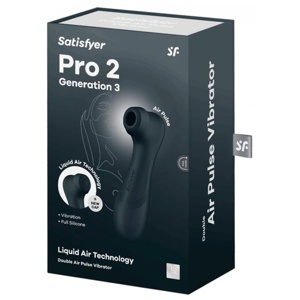 Satisfyer Pro 2 Generation 3 with Liquid Air Black produktbilde