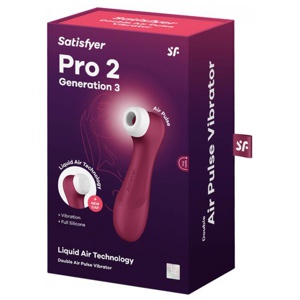 Satisfyer Pro 2 Generation 3 Wine Red produktbilde