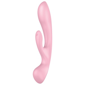 Satisfyer Triple Oh Pink rabbitvibrator produkt bild