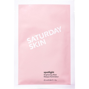 Saturday Skin Spotlight Brightening Sheet Mask 25 ml produktbilde