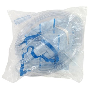 SAUERSTOFF MASKE Erwachsene mit Schlauch 213 cm 1 St Produktbild
