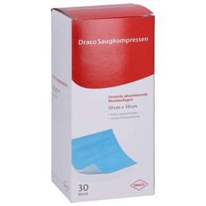 Saugkompressen unsteril 10x1, 30 St Kompressen Produktbild