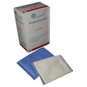 Saugkompressen unsteril Fesmed 10x20 cm, 25 St Kompressen Produktbild