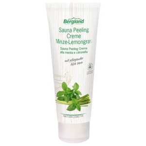 SAUNA PEELING Creme Minze-Lemongras Produktbild