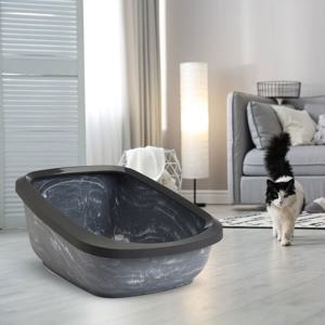Savic Aseo Jumbo Kattlåda Mörkgrå produkt bild