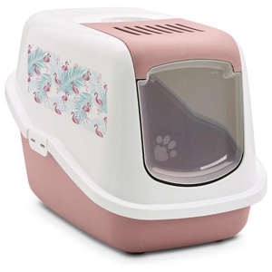 savic Katzentoilette Nestor Impression "Flamingo" Produktbild