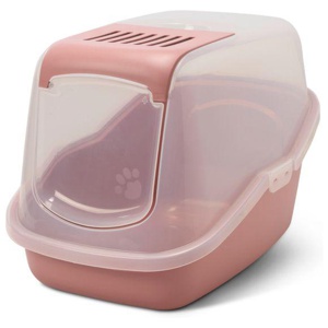 savic Katzentoilette Nestor, transparent Produktbild