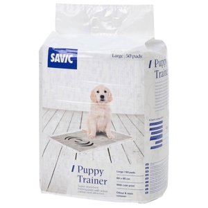 Savic Puppy Trainer Pads med aktivt kol - Large: L 60 x B 45 cm, 50 st produkt bild