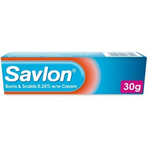 Savlon Burns & Scalds 0.25% w/w Cream 30g product image
