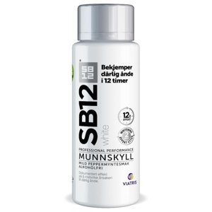 SB12 White munnskyll 250 ml produktbilde