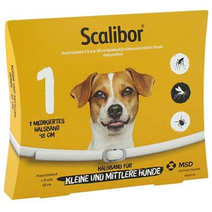Scalibor HALSBAND FÜR KLEINE & MITTLERE HUNDE 1 St Halsband Produktbild