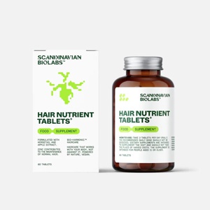 Scandinavian Biolabs Hair Nutrient Tablets Unisex - 60 tabl. produktbillede