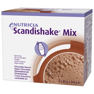 Scandishake Mix Sjokolade, 6x85 g produktbilde