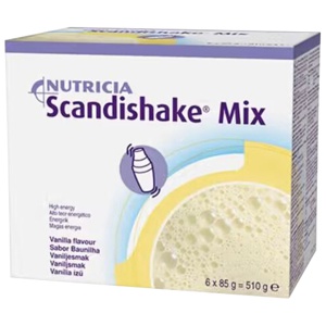 Scandishake Mix Vanilje, 6x85 g produktbilde
