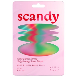 Scandy Glow Game: Strong Brightening Sheet Mask 1pcs produkt bild