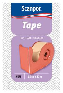 Scanpor häfta vid stomi 10 m x 2,5 cm, med hållare, 1 styck produkt bild