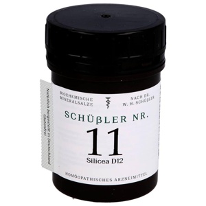 SCHÜSSLER NR.11 Silicea D 12 Tabletten Produktbild