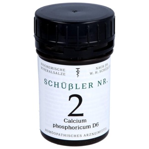 SCHÜSSLER NR.2 Calcium phosphoricum D 6 Tabletten Produktbild