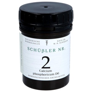 SCHÜSSLER NR.2 Calcium phosphoricum D 6 Tabletten Produktbild