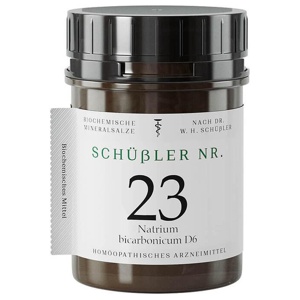 SCHÜSSLER NR.23 Natrium bicarbonicum D 6 Tabletten Produktbild