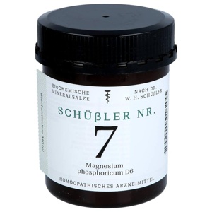 SCHÜSSLER NR.7 Magnesium phosphoricum D 6 Tabl. Produktbild