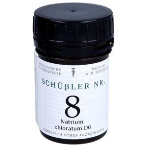 SCHÜSSLER NR.8 Natrium chloratum D 6 Tabletten Produktbild