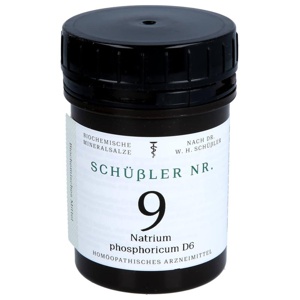 SCHÜSSLER NR.9 Natrium phosphoricum D 6 Tabletten Produktbild