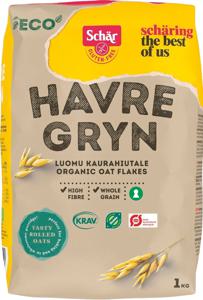 Schär Havregryn 1 kg produkt bild