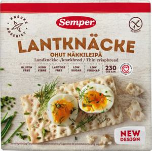 Schär Lantknäcke, glutenfri, laktosfri, knäckebröd, 230 gram produkt bild
