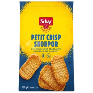 Schär Petit Crisp Skorpor 150 g produkt bild