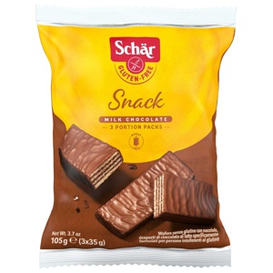 Schär Glutenfria Rån med Nötkräm & Choklad 105 g produkt bild