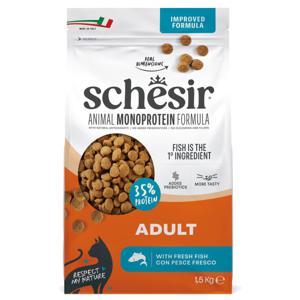 Schesir Adult Monoprotein med fisk - Ekonomipack: 3 x 1,5 kg produkt bild