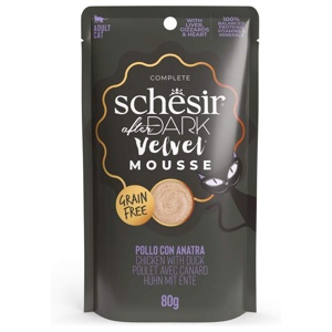 Schesir After Dark Velvet Mousse Chicken & Duck 80 g produkt bild