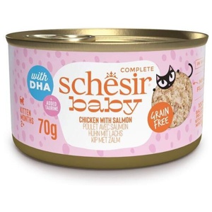 Schesir Baby Chicken/Salmon 70 g produkt bild