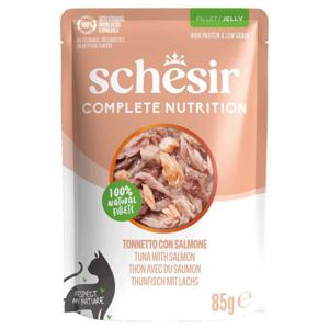 Schesir C&B Tuna with Salmon in Jelly Pouch 85 g produkt bild