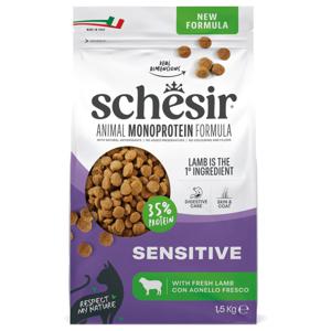 Schesir Cat Adult Animal Monoprotein Formula Sensitive Lamb Torrfoder till Katt 15 kg produkt bild