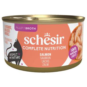 Schesir Cat Adult Salmon in Broth 85 g produkt bild