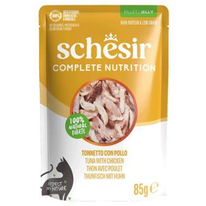 Schesir Cat Adult Tuna & Chicken in Jelly 85 g produkt bild